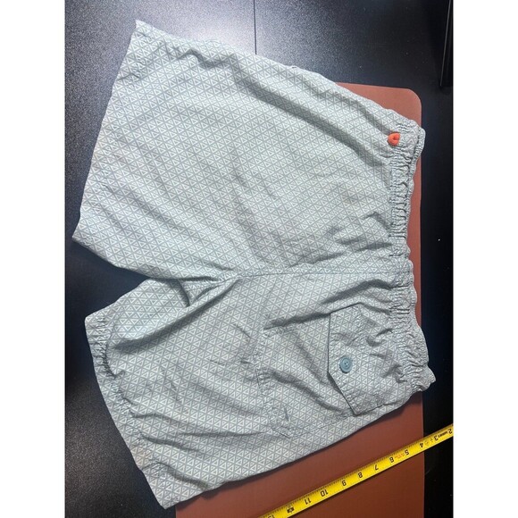 J.Crew Shorts Men's Sz Small Geometric Lined Mesh Drawstring - Picture 7 of 7